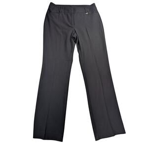 Anne Klein Officecore Black Business Pants Straight Leg Womens Size 8